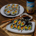 Vegan Kimbap (Vegan Korean Sushi Roll)