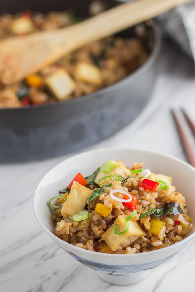 Vegan Thai Basil Fried Rice