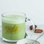 Homemade Healthy Matcha latte - hot