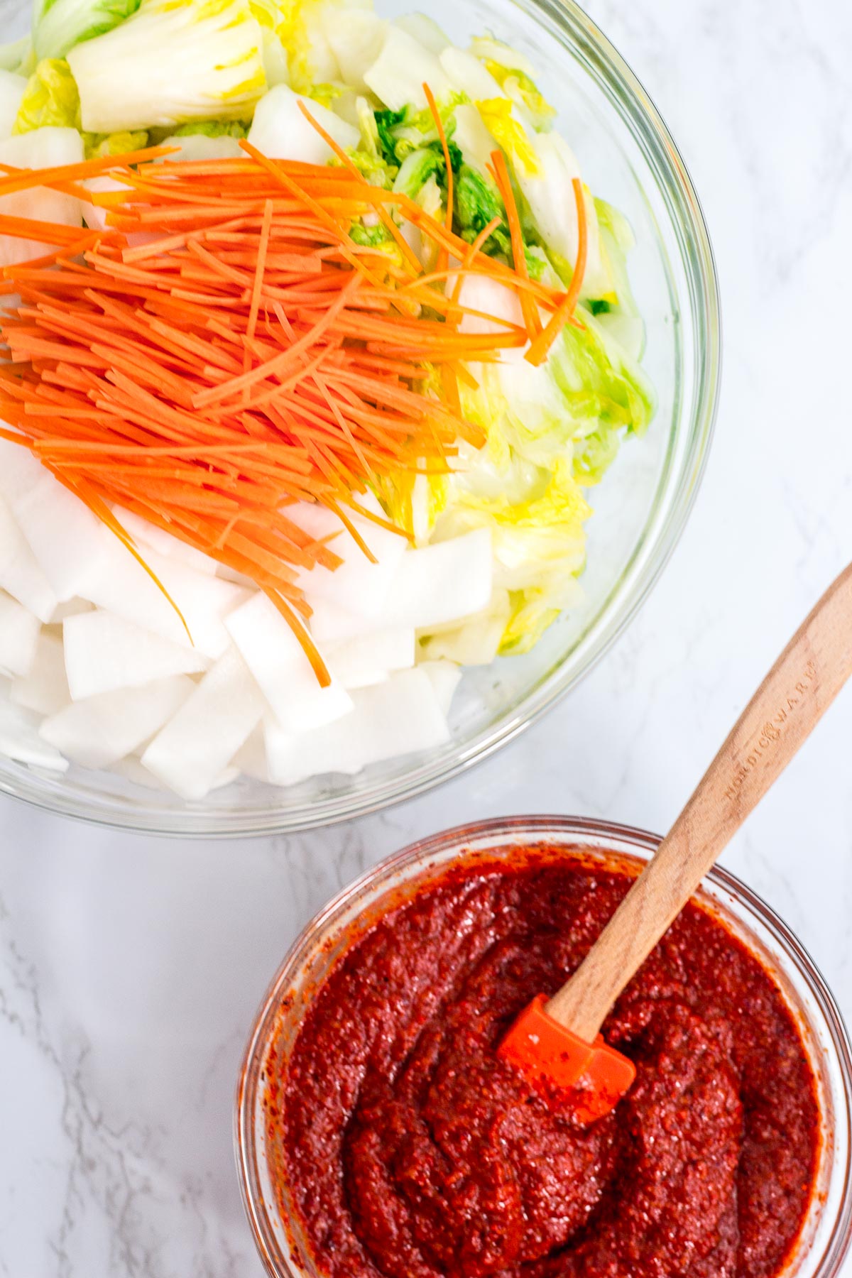 Homemade Vegan Kimchi (Version 2) - My Eclectic Bites