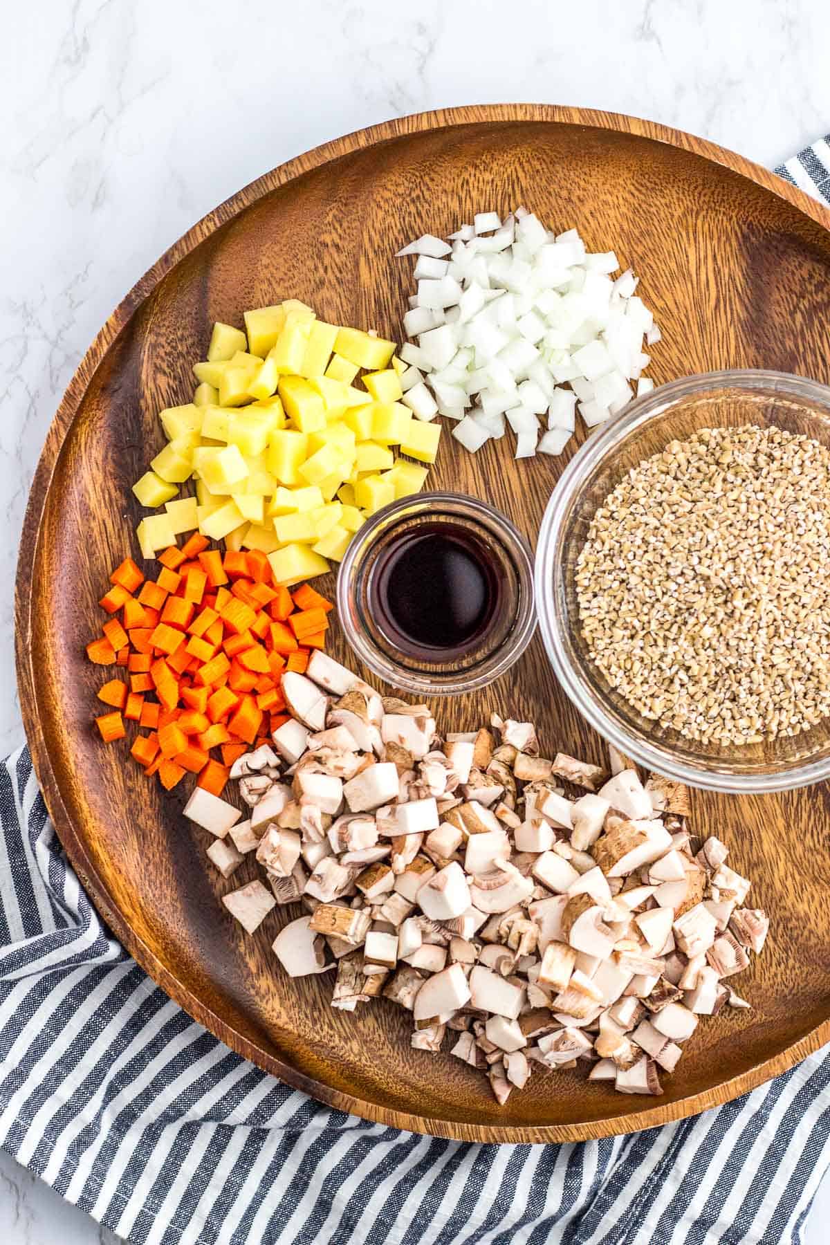 Savory Vegan Oatmeal (with steel cut oats) My Eclectic Bites