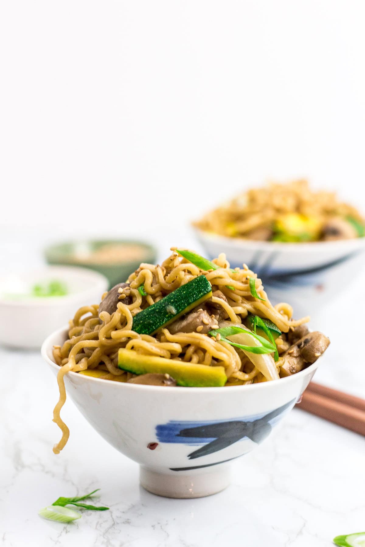Vegan Hibachi Ramen Noodle with Vegetables My Eclectic Bites