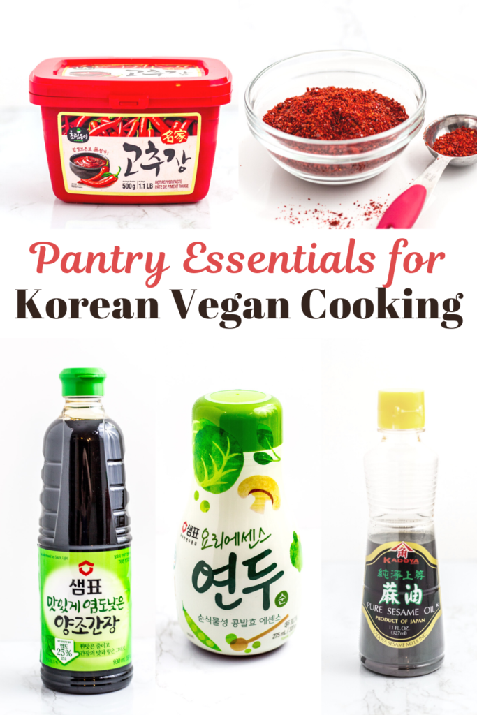 5 Pantry essentials for Korean vegan cooking