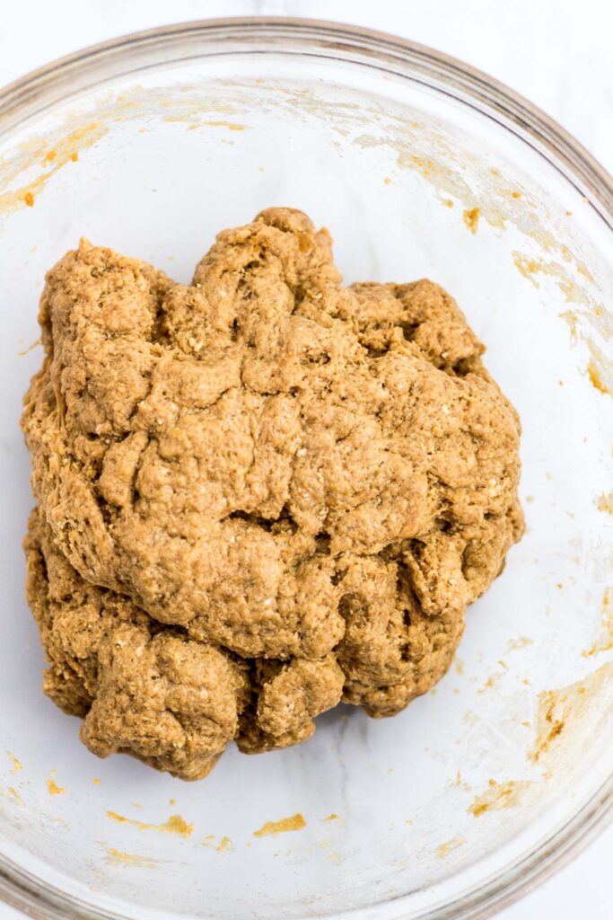 seitan dough before cooking