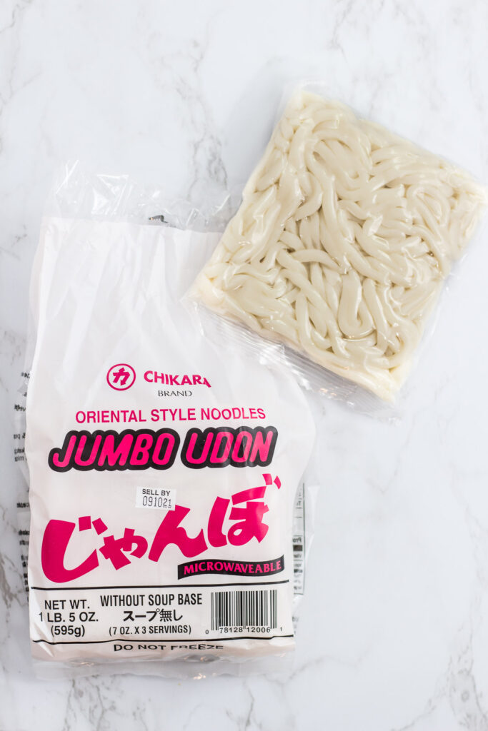 Fresh Japanese udon noodle