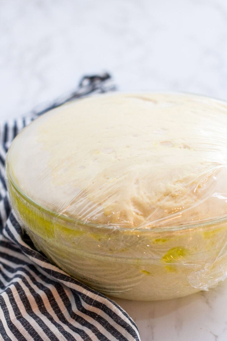 Easy Pizza Dough without a Stand Mixer (by hand) My Eclectic Bites