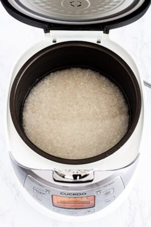 Sushi Rice Cooker Insert Sushi Rice in a Rice Cooker (Perfect Every Time) - My Eclectic Bites