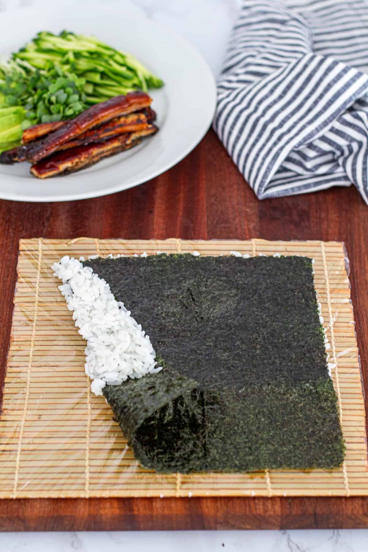 Unagi Wrapper Homemade Unagi Roll (Easy Unagi Maki Sushi) - My Eclectic Bites