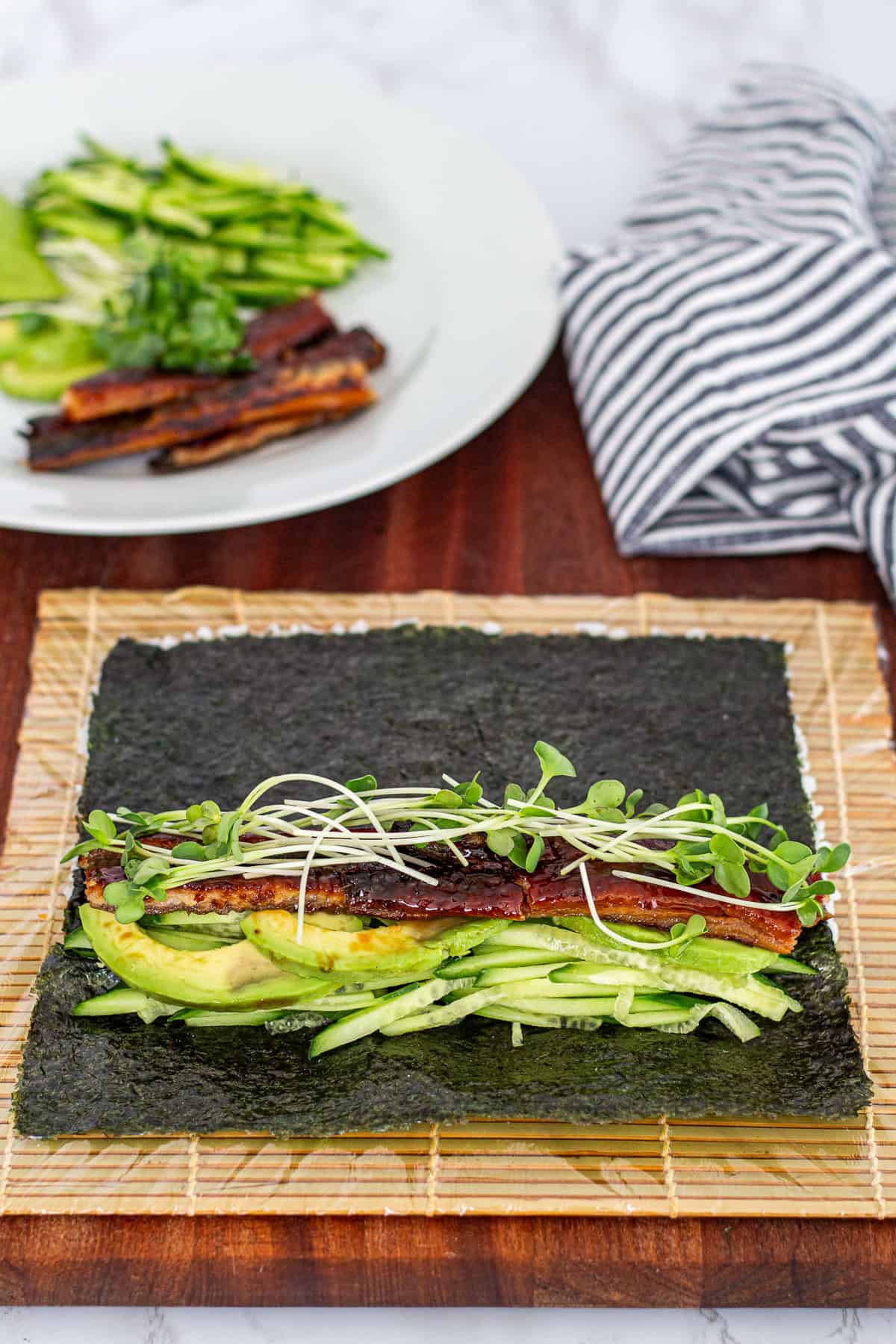 Unagi Wrapper Homemade Unagi Roll (Easy Unagi Maki Sushi) - My Eclectic Bites